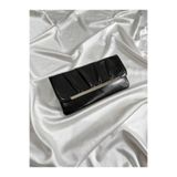 Mia Collection Holly Model Düğün Nişan Abiye Çanta Clutch Çanta Siyah