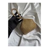 Mia Collection Torba Model Kadın Çanta, Abiye Çanta, Düğün Çantası, Nişan Çantası Gold