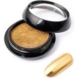 Mia Professional Renkli Krom Tırnak Tozu - Ayna Efekti Altın