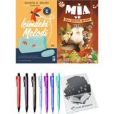 Mia ve Bazı Şekerli Şeyler ve İçimdeki Melodi 2'li Set - Kalem