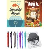 Mia ve Bazı Şekerli Şeyler ve İçimdeki Müzik 2'li Set - Kalem