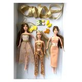 MIA WARDROBE OYUNCAK BEBEK KIYAFETİ SETİ IŞILTI