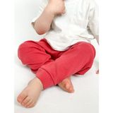 MiaBaby Basic Bebek ve Çocuk Pantolonu - Kırmızı - 6 - 9 Ay