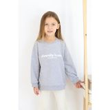 MiaBaby Diversity Baskılı Unisex Sweatshirt - 9 - 10 Yaş - Gri