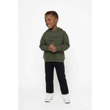MiaBaby Kapşonlu Kanguru Sweat - Haki - 6 Yaş