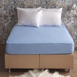 Miabella Home Gold Luxury Çift Kişilik Lastikli Penye Çarşaf 13746 - 160 x 200 - Mavi