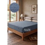 Miabella Home Lastikli Çarşaf Çift Kişilik Lastikli Çarşaf Tek Kişilik Armürlü Lastikli Çarşaf