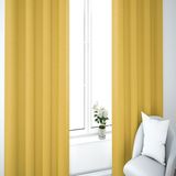 Miabella Home Mr.stock Blackout Işık Geçirmez Güneşlik Fon Perde Tek Kanat - 12189 - 140 x 230 cm - Hardal