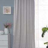 Miabella Home Mr.stock Blackout Işık Geçirmez Güneşlik Fon Perde Tek Kanat - 12189 - 140 x 280 cm - Gri