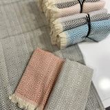 Miabella Home Peşkir Peçete El Havlusu 3 Lü 30X50 cm 12522 - 3 Adet - Renkli