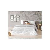 Miabella Home Tek Kişilik Mikrofiber Antibakteriyel Terletmez 4 Mevsim Yorgan Beyaz
