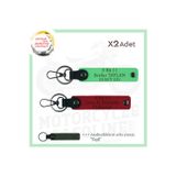 Miaju Motor Tutkunlarına, İsim Plaka Ve 0 Rh (-) Kan Grubu Yazılı X2 Anahtarlık Set, Kırmızı-F Yeşil-Ysl