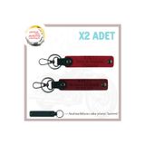 Miaju Motor Tutkunlarına, İsim Plaka Ve B Rh (-) Kan Grubu Yazılı X2 Anahtarlık Set, Kırmızı-F Yeşil-Laci