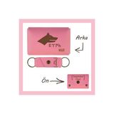 Miaju Pembe Renk, Bozkurt Ve Türk Sevenlere, İsme Özel Cüzdan Ve Anahtarlık Set, Efsane Hatıra Takım