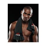 Miami Beach Spor Havlusu %100 Pamuklu (30x100cm) Gym Fitness Havlusu Golf Boks Tenis Havlusu