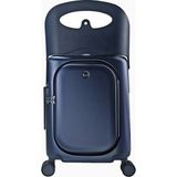 Miamily Carry-On Plus 43 L Cocuk Oturakli Kabin Boy Valiz - Lacivert
