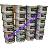 Miamor 24 Adet 85GR Süper Premium Konserve Kedi Maması Karışık Tatlar Türkiye Menşeli