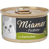 Miamor 85 gr Pastete Tavşanlı Kedi Koservesi