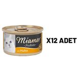 Miamor 85 grx12 Adet Kedi Tavuklu Pastete