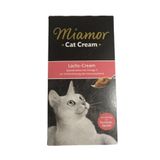 Miamor Cat Cream Lachs Cream Somonlu Yetişkin Kedi Sıvı Ödül Tamamlayıcı Mama 6x15gr