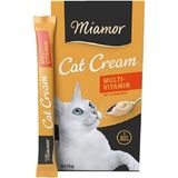Miamor Cat Snack Multi Vitamin Cream Kedi Ödülü (6X15 Gr) x 3 Kutu
