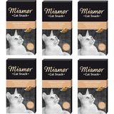 Miamor Cream Ciğerli Kedi Ödülü 6 x 15 gr. 6 Lı Paket