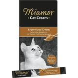 Miamor Cream Ciğerli Tamamlayıcı Ek Besin ve Kedi Ödülü 6X15 gr - Standart