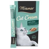 Miamor Cream Kümes Hayvanlı Ek Besin 6x15 gr Kedi Ödülü