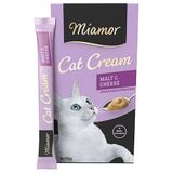 Miamor Cream Malt Mayası ve Peynirli Ek Besin 6x15 gr Kedi Ödülü