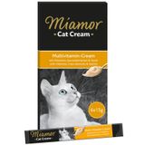 Miamor Cream Multivitamin Katkılı Sıvı Kedi Ödülü 6x15gr