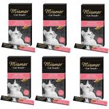 Miamor Cream Somonlu Kedi Ödülü 6 x 15 gr. 6 Lı Paket
