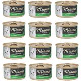 Miamor Kedi Konserve Sülün Etli 85 gr x 12 Yetişkin Kedilere Özel Balık Tatlı Premium Mama