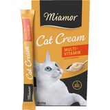 Miamor Kedi Ödülü Multi Vitamin Lezzetli Krema 6x15 gr Yetişkin Kediler İçin Güçlendirici