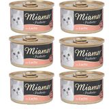 Miamor Pastete Somonlu 6x85 gr Yetişkin Kedi Konservesi