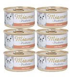 Miamor Pastete Sülün Etli Yetişkin 6 x 85 gr Konserve Kedi Maması