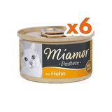Miamor Pastete Tavuklu 6x85 gr Yetişkin Kedi Konservesi