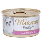 Miamor Pastete Ton Balıklı 12x85 gr Kedi Konserve