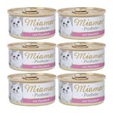 Miamor Pastete Ton Balıklı 6x85 gr Yaş Kedi Maması