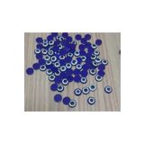 Miana Lazer Nazar Boncuğu 100 Adetlik Paket Nazar Boncuğu Süsleme Için Nazar Boncuğu 8mm