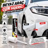 Mianna Beyaz Araç Çizik Giderici Kalem Oto Rötuş Boyası Kaporta Tampon Çizik Kapatıcı