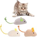 Mianna Patiplay 3'lü Catnip Otlu Mini Bez Fare Kedi Oyuncağı - Çok Renkli