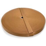 Miapollo 2,5cm Emniyet Kemeri (5 METRE) - Taba