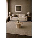 Miarik Design Arte Marble Traverten Çiçek Yan Sehpa
