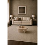 Miarik Design Arte Marble Traverten Yuvarlak Orta Sehpa