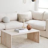 Miarik Design & Dekorasyon Traverten Orta Ofis Sehpa Kevin