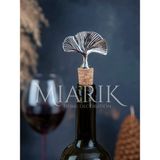 Miarik Design Gınko Sılver Şışe Mantar , Şarap Mantarı , Şarap Tıpası , Yagdanlık Tıpası , Yagdanlık Mantarı