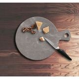 Miarik Design Grı Mermer Yuvarlak Kesme Tahtası