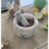 Miarik Design Leylak Mermer Havan