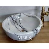 Miarik Design Mermer Çanak Lavabo