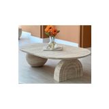 MIARIK DESIGN Mermer Ve Ahşap Florence Orta Sehpa